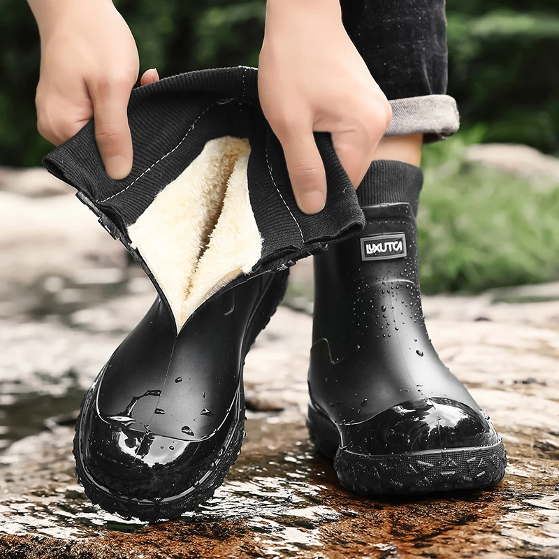 Baitcasting Reel - Botas de Invierno Impermeables para Hombre,