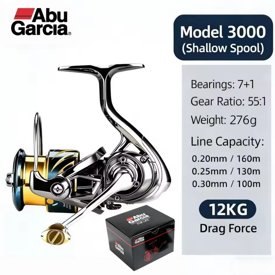 Sistema de freno para carrete  - Abu Garcia Reel Max reseña y precio